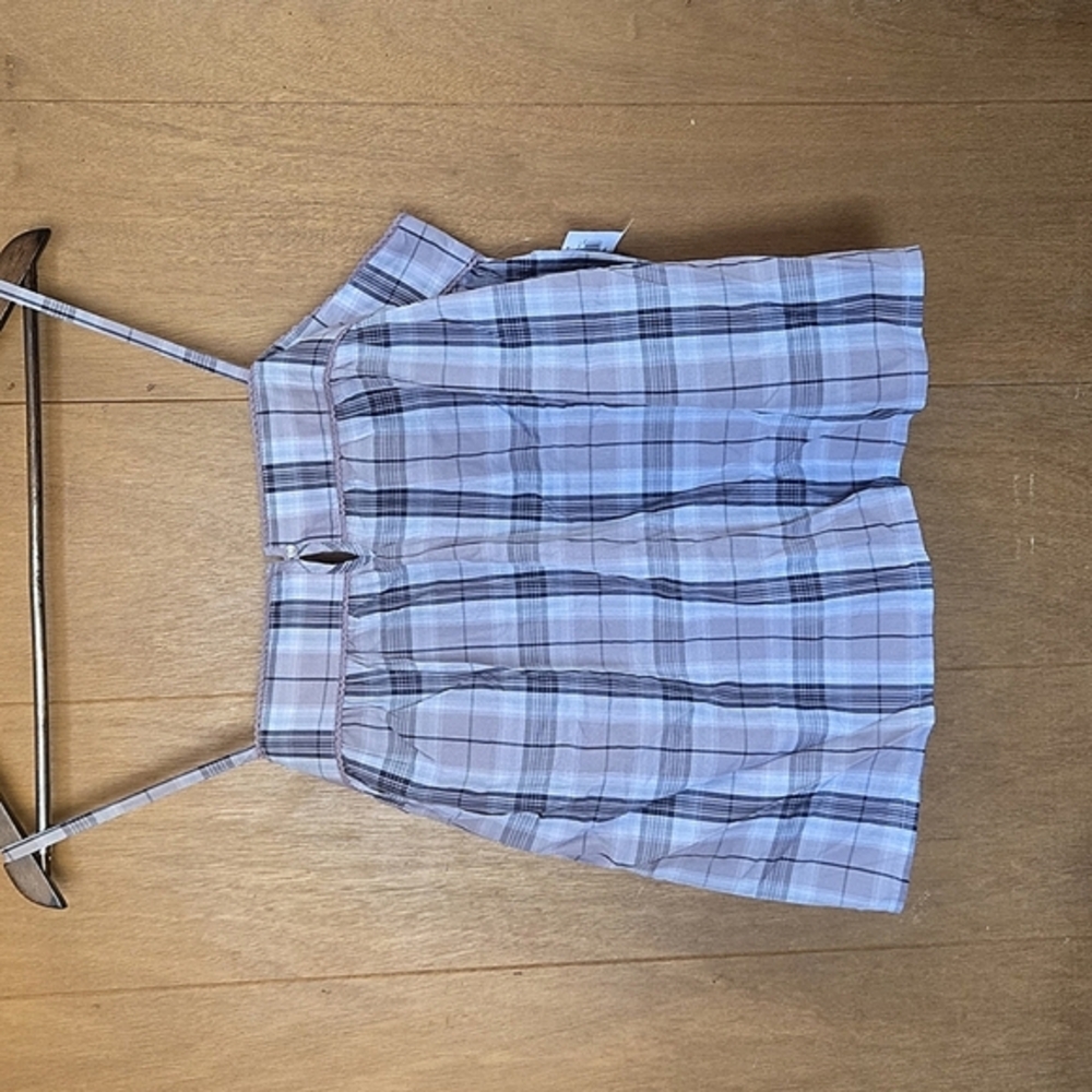 Old Navy Plaid Tank Top XL